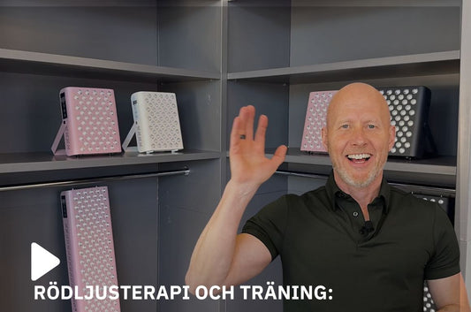 Fredrik Kling Utforskar Rödljusterapi och Träning på YouTube