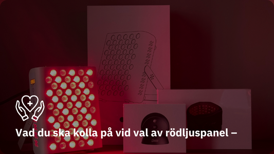 Missförståndet kring watt på rödljuspaneler – vad du egentligen bör veta