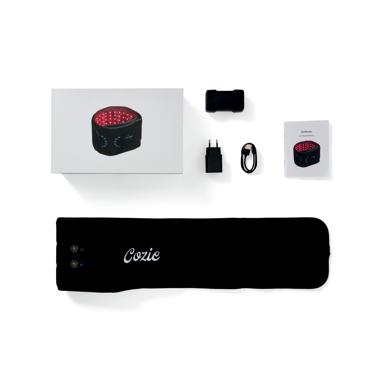 BeltBuddy: Komfort och återhämtning med rödljusterapi